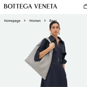 Bottega Veneta inspired cream woven handbag